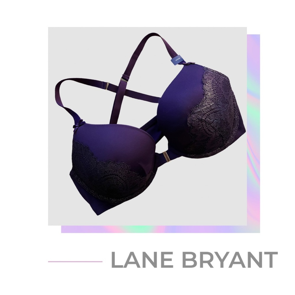 Lane Bryant Seriously Sexy Collection Boost Plunge Front-Close Bra